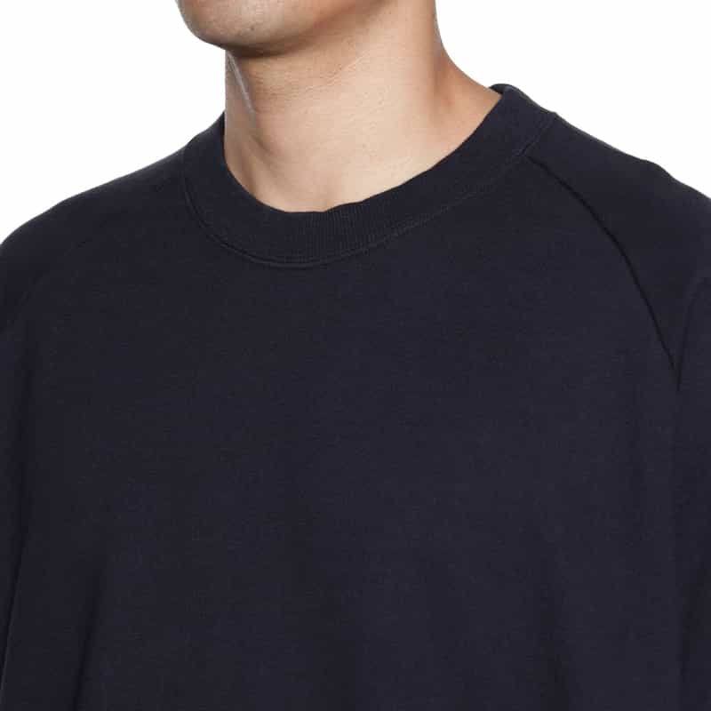 BARNEYS NEW YORK セットアップ "BARNEYS" ロゴ入りスウェットプルオーバー NAVY