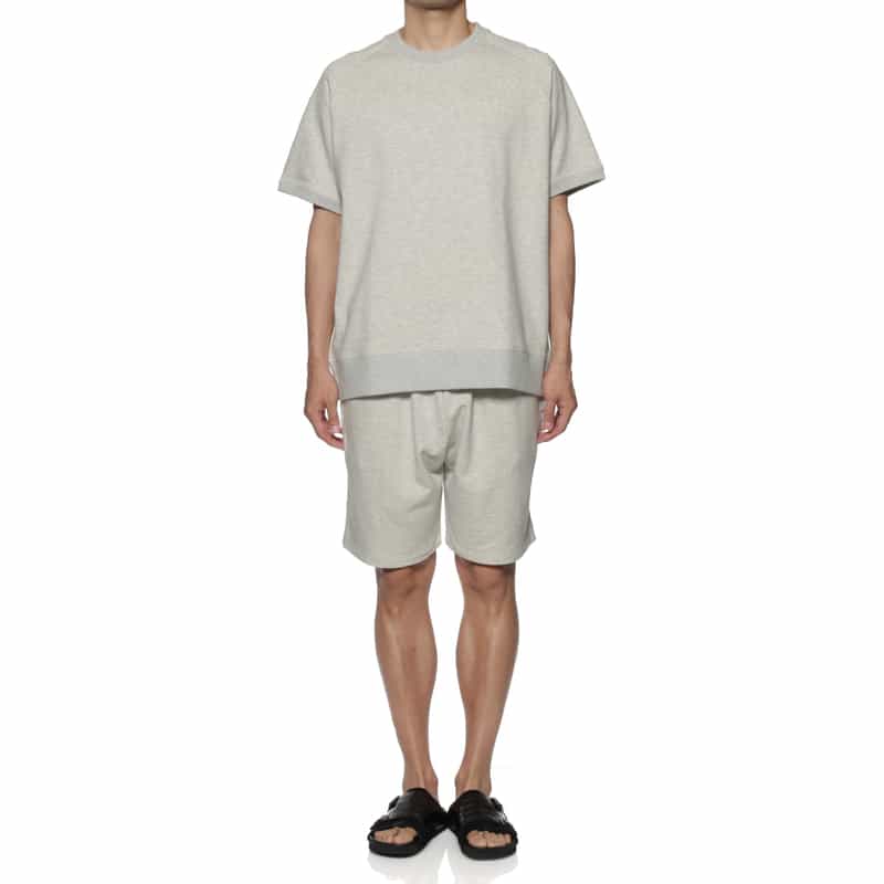 BARNEYS NEW YORK セットアップ "BARNEYS"ロゴ入りスウェットショーツ GRAY