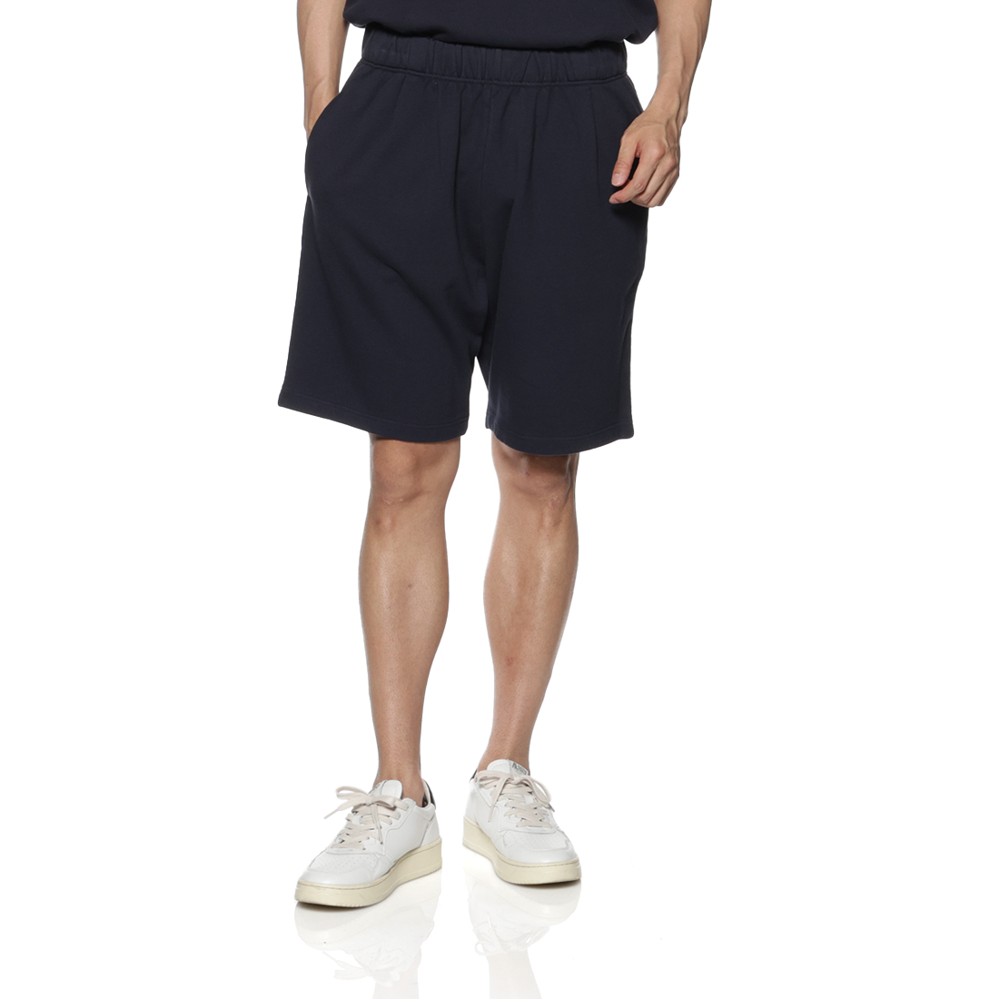 セットアップ "BARNEYS"ロゴ入りスウェットショーツ