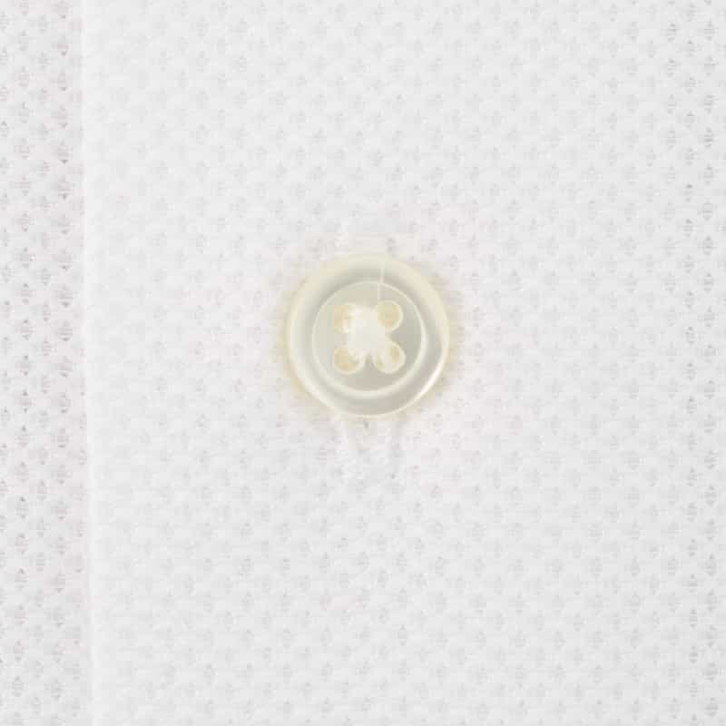 BARNEYS NEW YORK ポケット付半袖ドレスシャツ WHITE