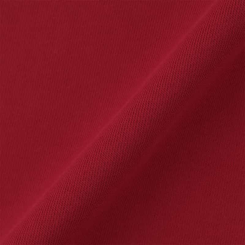 BARNEYS NEW YORK ウォッシャブル 裏毛クルーネックカットソー RED