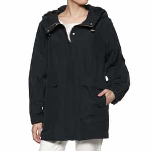 BARNEYS NEWYORK カナダ製　カシミヤ100% ロングコート　黒 バーニーズニューヨーク ロングコート カシミヤ100% フォックス