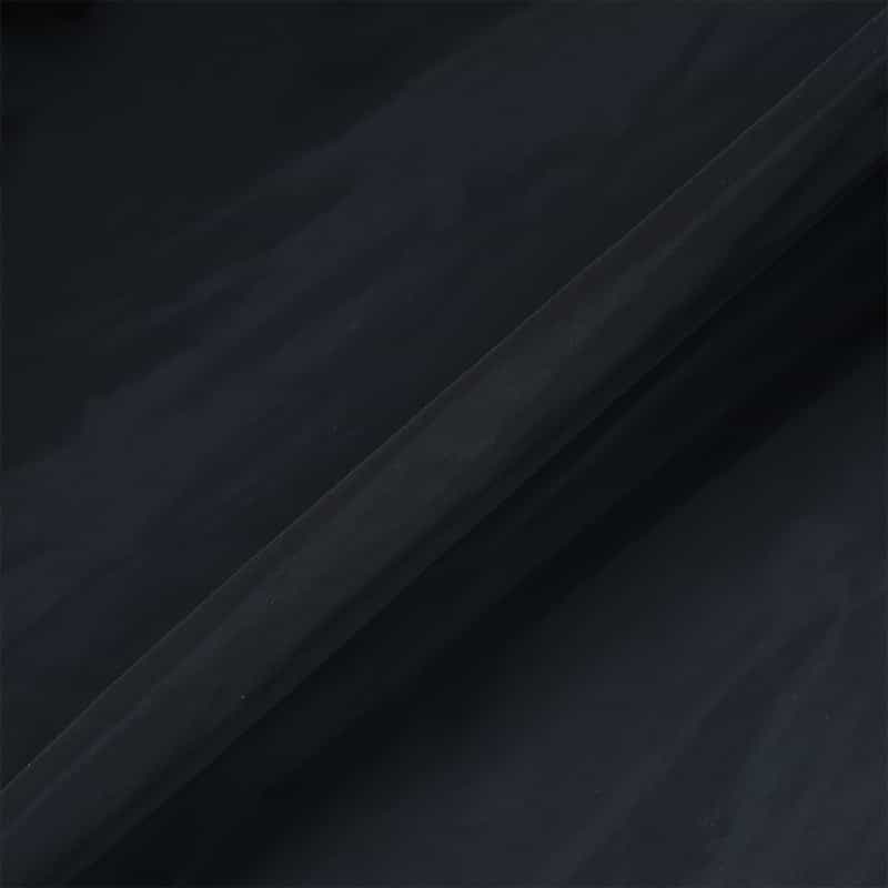 BARNEYS NEW YORK ウォッシャブル タフタ素材 バルーンシルエットブルゾン NAVY