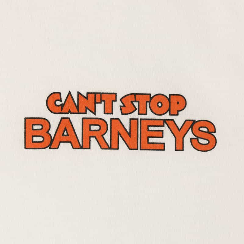BARNEYS NEW YORK プリントTシャツ "CANT STOP BARNEYS" WHITE