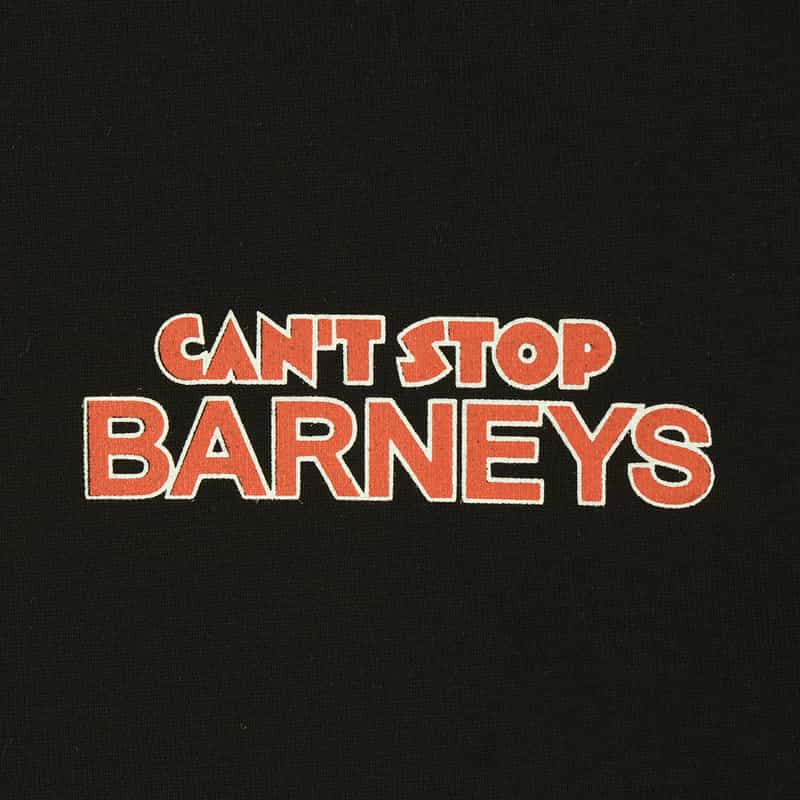 BARNEYS NEW YORK プリントTシャツ "CANT STOP BARNEYS" BLACK