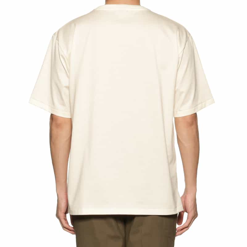 BARNEYS NEW YORK ヘビージャージー素材オーバーサイズTシャツ WHITE