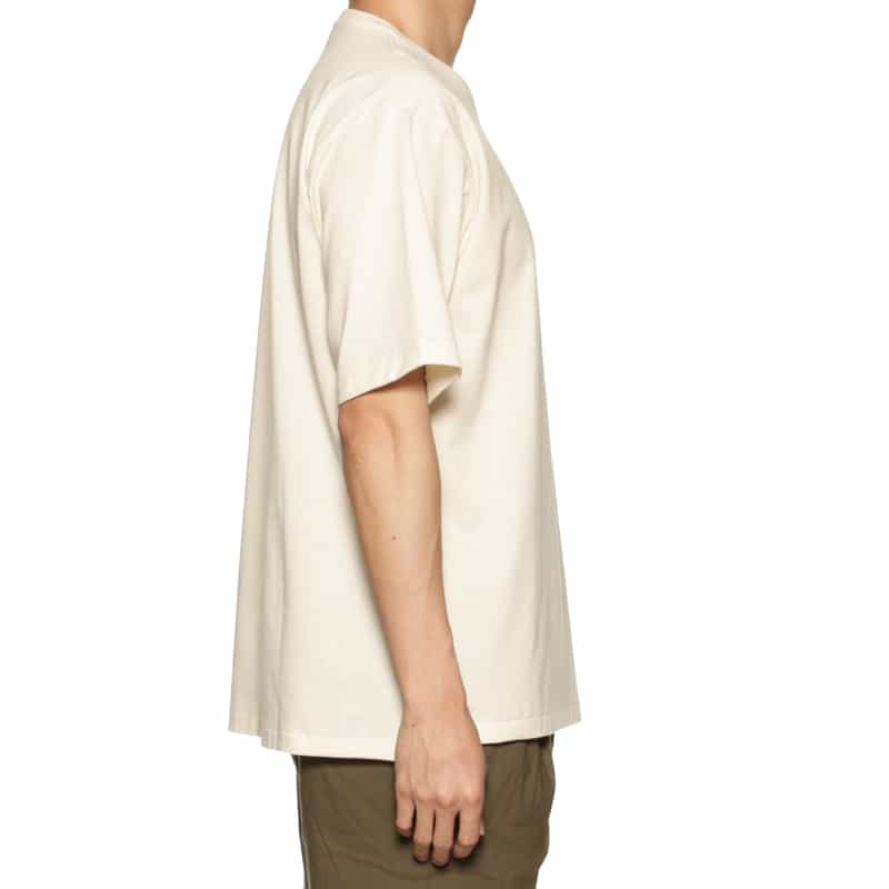 BARNEYS NEW YORK ヘビージャージー素材オーバーサイズTシャツ WHITE