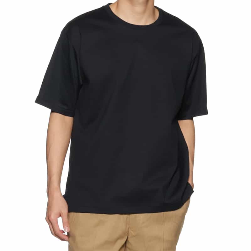 BARNEYS NEW YORK ヘビージャージー素材オーバーサイズTシャツ NAVY