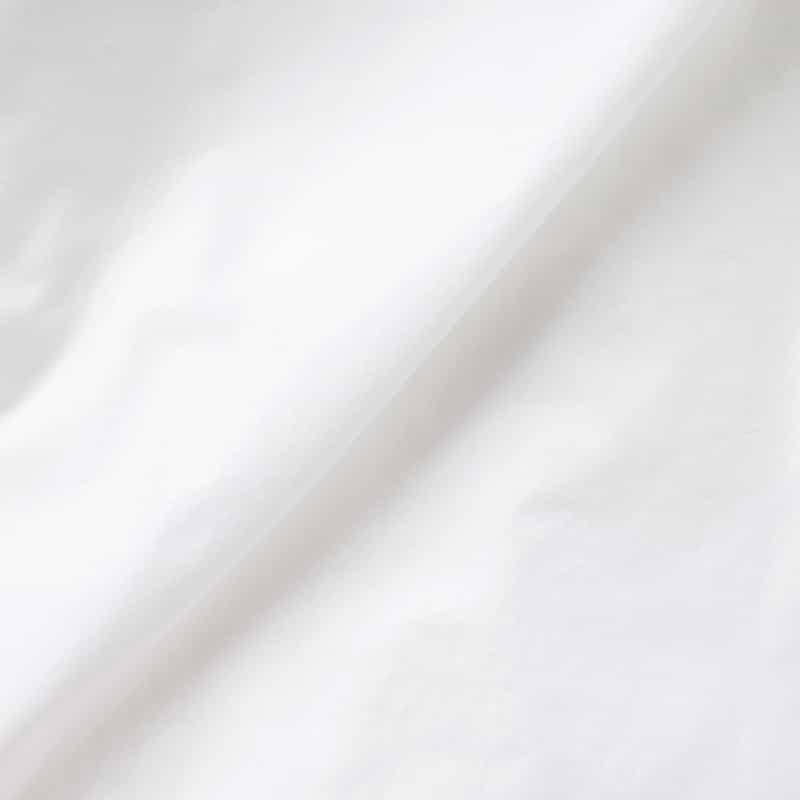 BARNEYS NEW YORK ウォッシャブル ギャザーブラウス WHITE