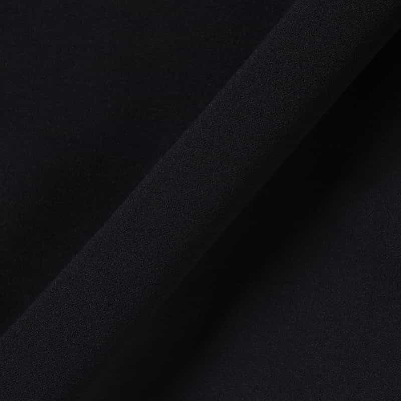 BARNEYS NEW YORK ウォッシャブル バックティアードブラウス DARK NAVY