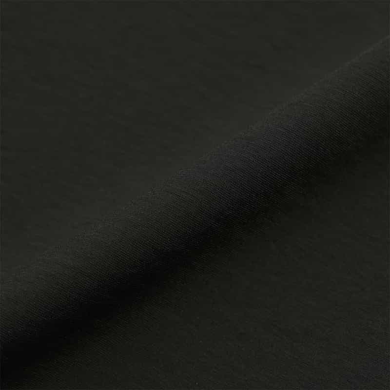 BARNEYS NEW YORK ウォッシャブル フリルスリーブ カットソー BLACK