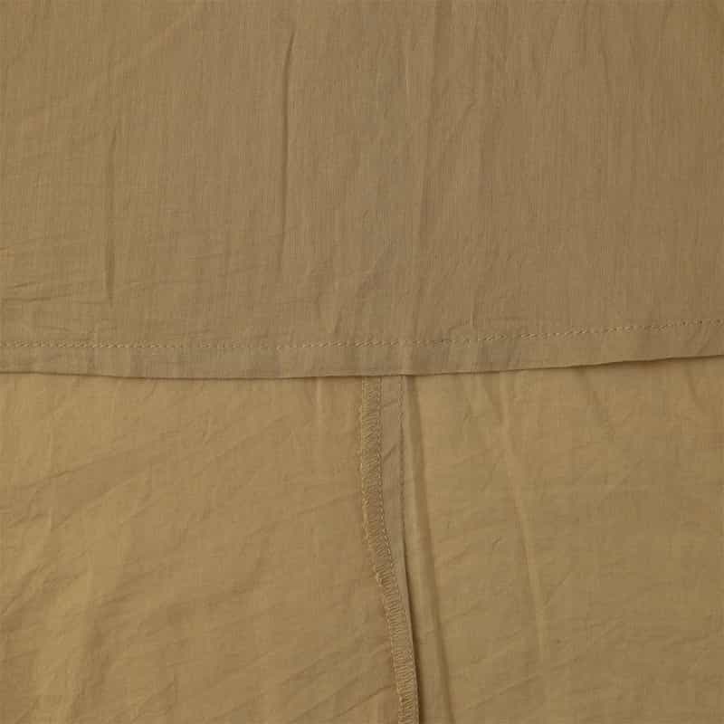 BARNEYS NEW YORK ウォッシャブル フレアスカート BEIGE