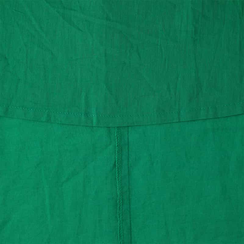 BARNEYS NEW YORK ウォッシャブル フレアスカート GREEN