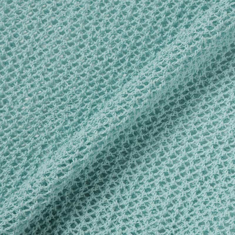 BARNEYS NEW YORK メッシュニットプルオーバー LIGHT GREEN