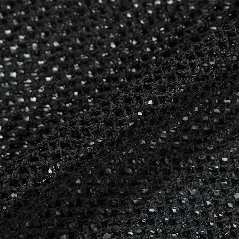 BARNEYS NEW YORK メッシュニットプルオーバー BLACK