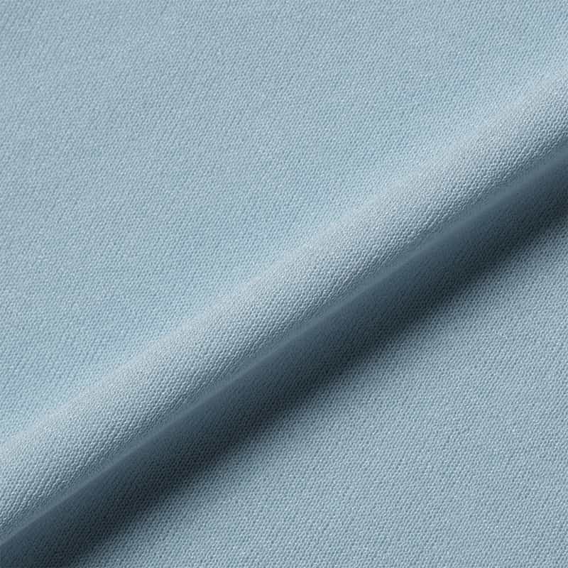 BARNEYS NEW YORK ハーフスリーブ シアーニットプルオーバー LIGHT BLUE