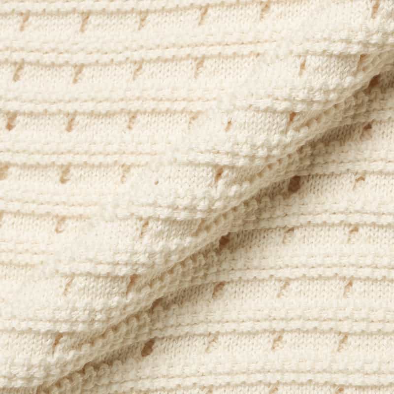 BARNEYS NEW YORK フード付きニットプルオーバー IVORY