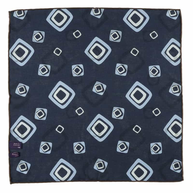 SEAWARD＆STEARN ポケットチーフ TURQUOISE