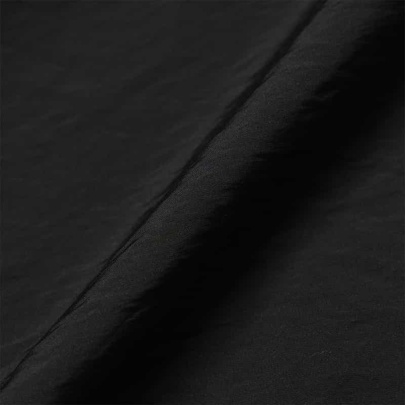 BARNEYS NEW YORK ウォッシャブル ボリュームスリーブブラウス BLACK