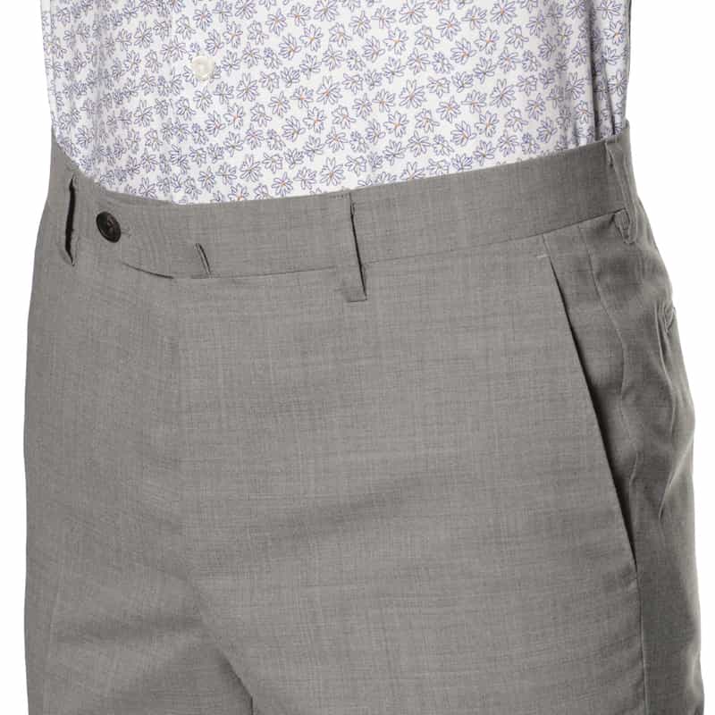 BARNEYS NEW YORK スリムストレートパンツ LIGHT GRAY