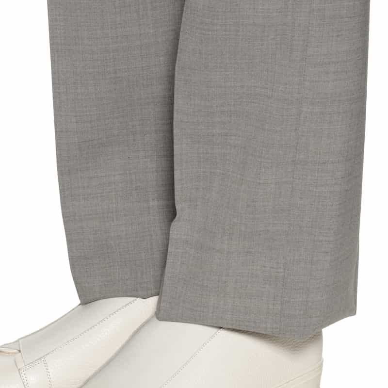 BARNEYS NEW YORK スリムストレートパンツ LIGHT GRAY