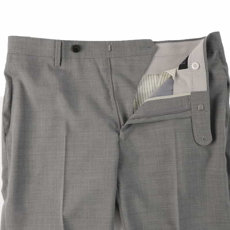 BARNEYS NEW YORK スリムストレートパンツ LIGHT GRAY
