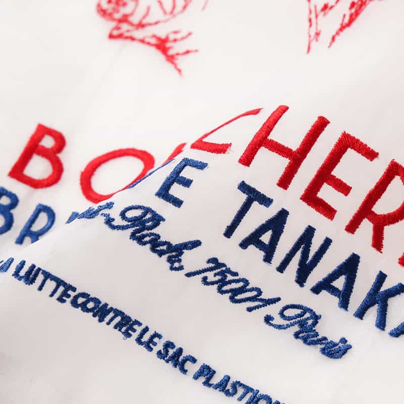 BRIGITTE TANAKA BRIGITTE TANAKA＜ブリジットタナカ＞オーガンジー刺繍トートバッグ "BOUCHERIE" NONE(0000)