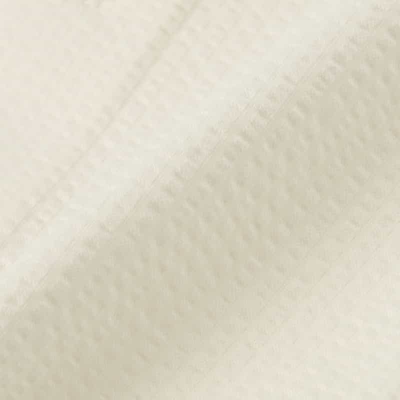 BARNEYS NEW YORK シアサッカー素材ストライプシャツ WHITE