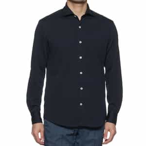 シアサッカー素材ストライプシャツ