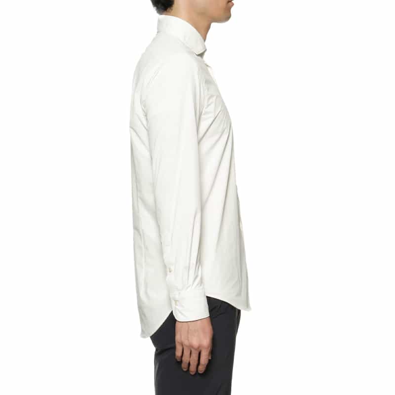 BARNEYS NEW YORK ストレッチシャツ WHITE