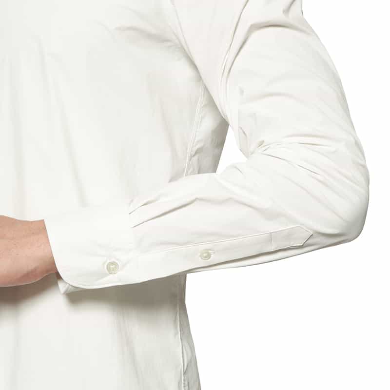 BARNEYS NEW YORK ストレッチシャツ WHITE