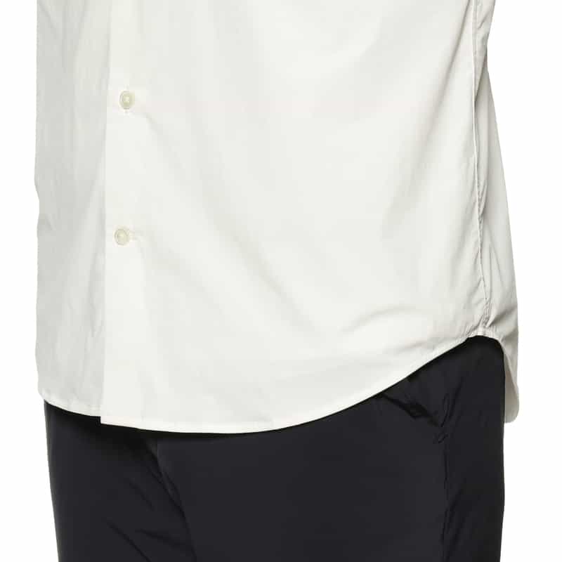 BARNEYS NEW YORK ストレッチシャツ WHITE
