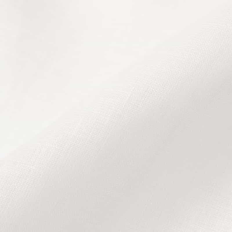 BARNEYS NEW YORK リネン素材レギュラーカラーシャツ WHITE