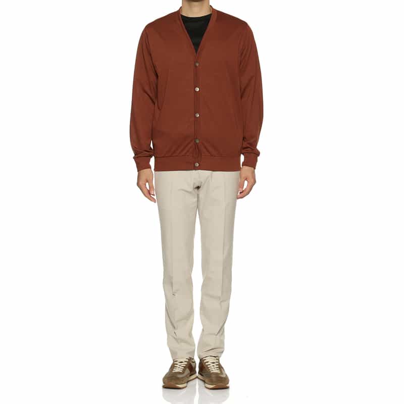 BARNEYS NEW YORK スリムテーパードパンツ BEIGE