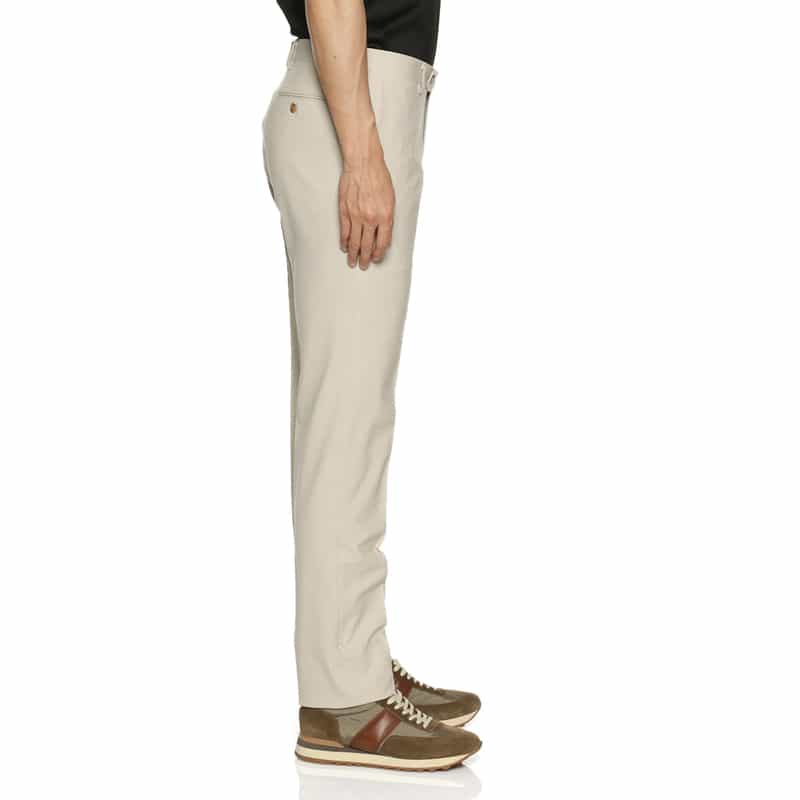 BARNEYS NEW YORK スリムテーパードパンツ BEIGE