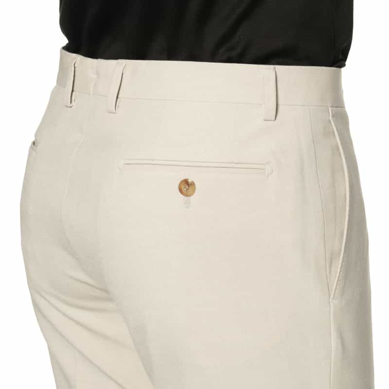 BARNEYS NEW YORK スリムテーパードパンツ BEIGE