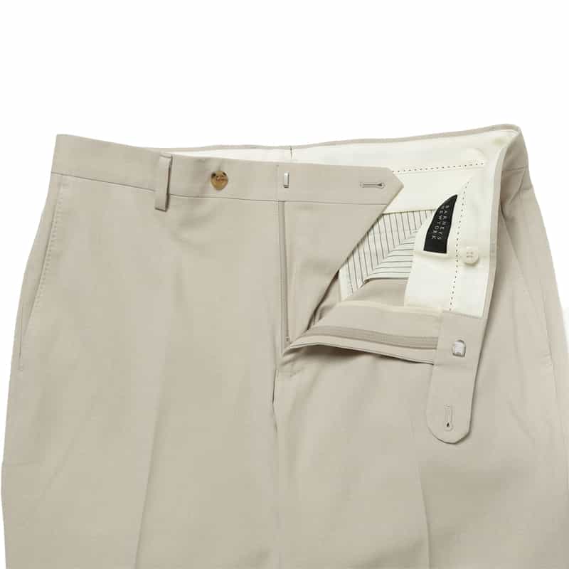 BARNEYS NEW YORK スリムテーパードパンツ BEIGE