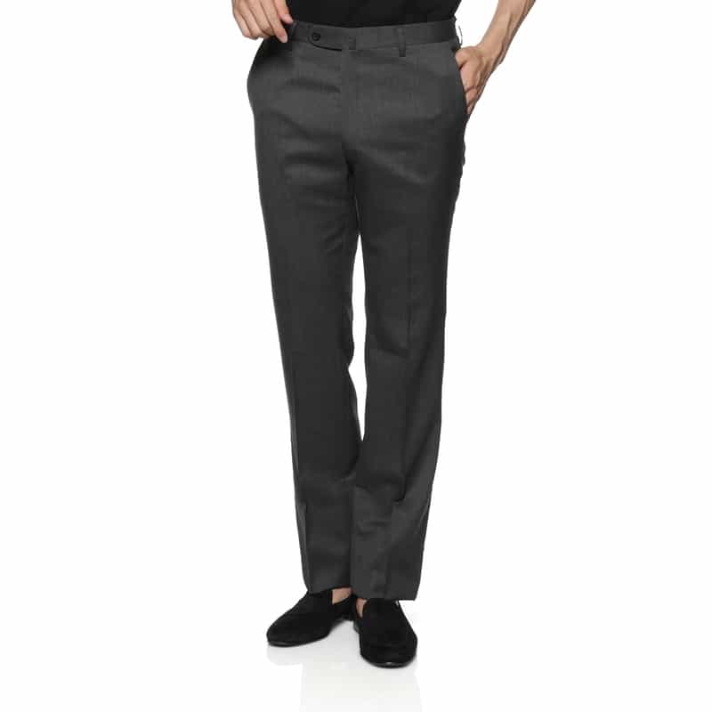 BARNEYS NEW YORK スリムストレートパンツ GRAY