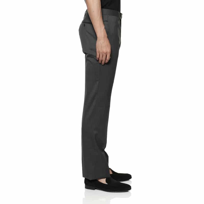 BARNEYS NEW YORK スリムストレートパンツ GRAY