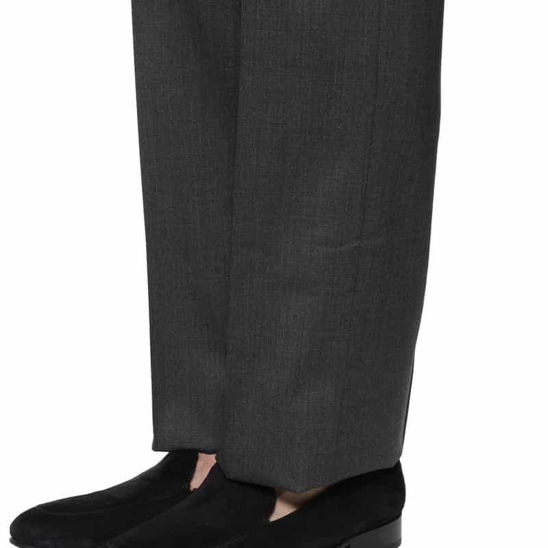 BARNEYS NEW YORK スリムストレートパンツ GRAY