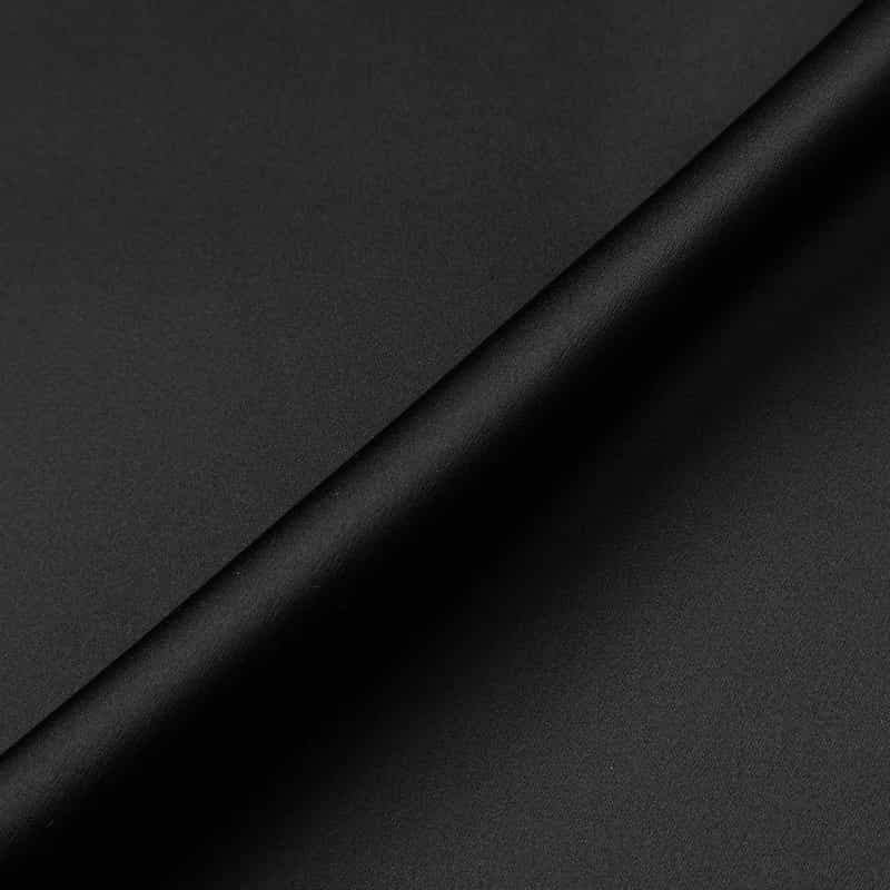 BARNEYS NEW YORK ウォッシャブル パールボタン付きフレアスリーブドレス BLACK