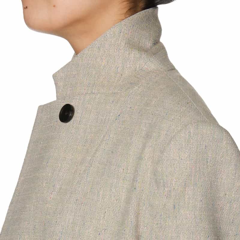 BARNEYS NEW YORK セットアップ ドビーツイードジャケット BEIGE