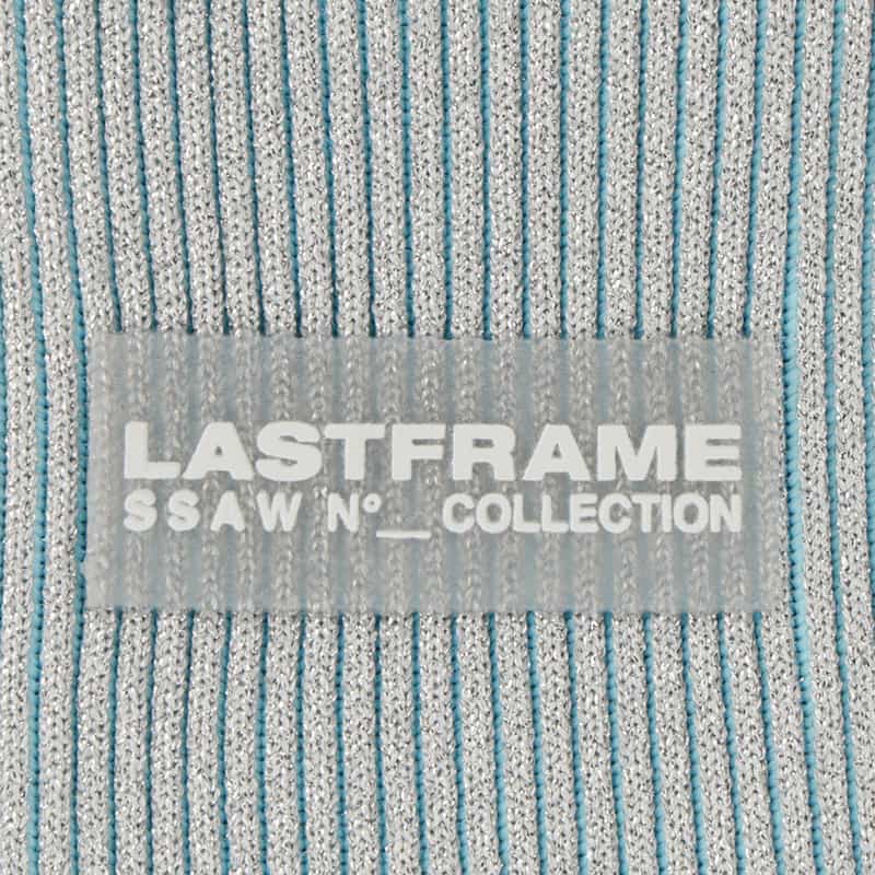 LASTFRAME LASTFRAME＜ラストフレーム＞メタリック マイクロ マーケットバッグ "KYOTO" LT BLUE