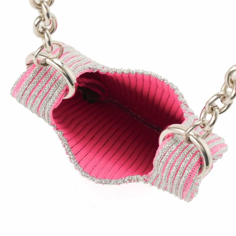 LASTFRAME LASTFRAME＜ラストフレーム＞メタリック マイクロ マーケットバッグ "KYOTO" PINK