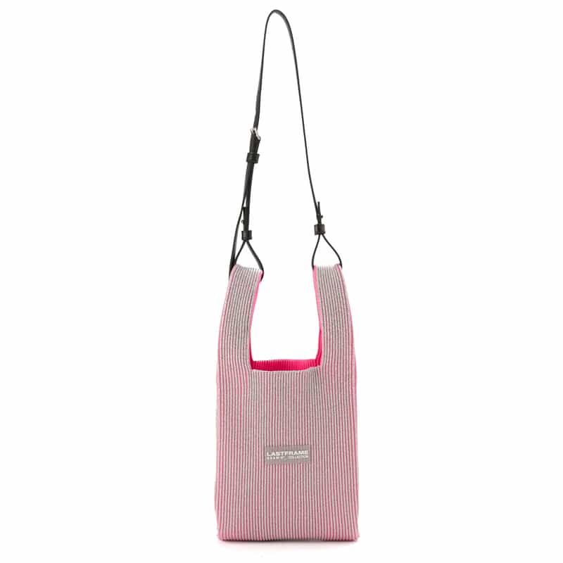 LASTFRAME LASTFRAME＜ラストフレーム＞メタリック スモール マーケットバッグ "KYOTO" PINK