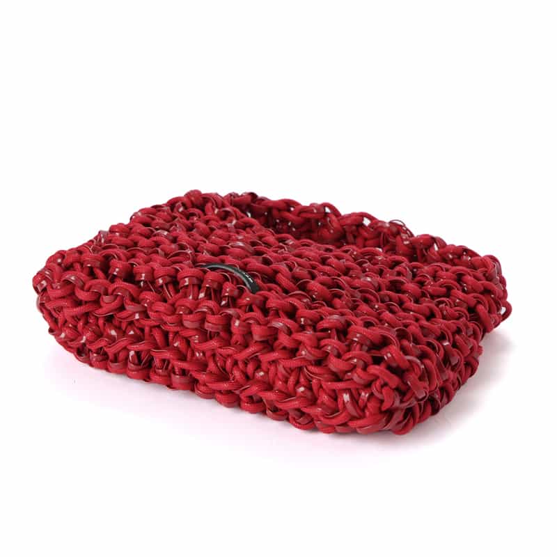 LASTFRAME LASTFRAME＜ラストフレーム＞2WAYハンドバッグ "CRAFTMADE" RED