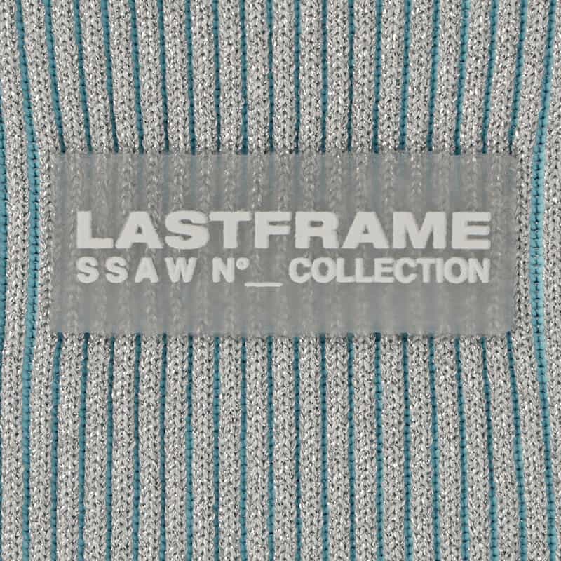 LASTFRAME LASTFRAME＜ラストフレーム＞メタリック ミニ マーケットバッグ "KYOTO" LT BLUE