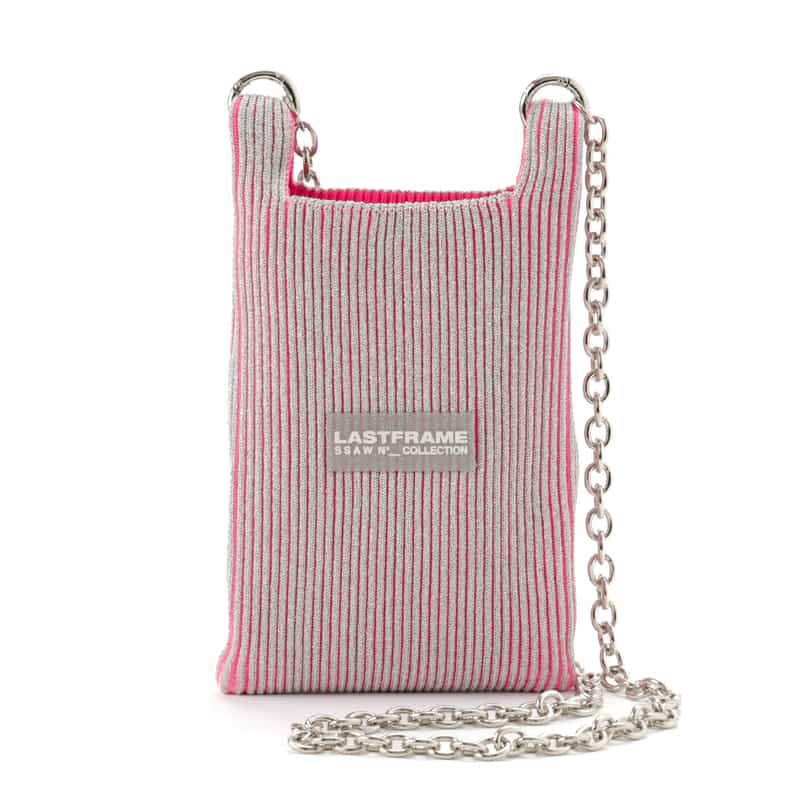 LASTFRAME LASTFRAME＜ラストフレーム＞メタリック ミニ マーケットバッグ "KYOTO" PINK