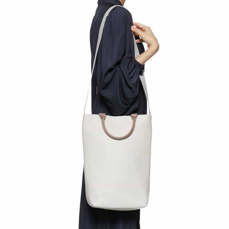 BARNEYS NEW YORK 2WAY トートバッグ LT GRAY