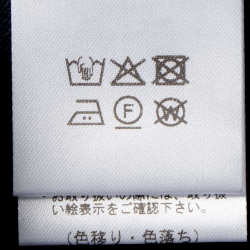 BARNEYS NEW YORK ウォッシャブル シーアイランドコットン ポロシャツ NAVY